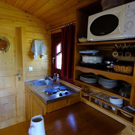 Les Roulottes De La Ferme Des Chanaux Saint-Julien-d'Ance Kültér fotó