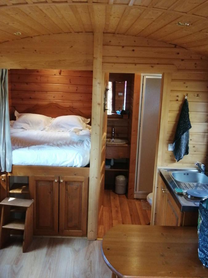 Les Roulottes De La Ferme Des Chanaux Saint-Julien-d'Ance Kültér fotó